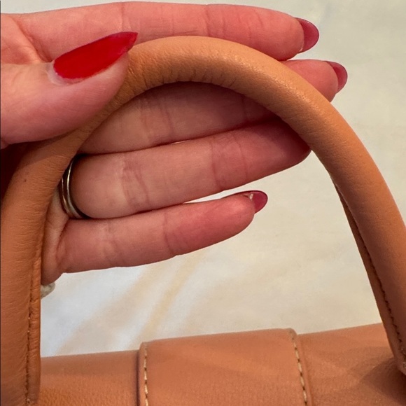 Nearly New! Talbots Pink Leather Bag - Picture 14 of 14